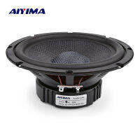 AIYIMA 6.5นิ้วใยแก้วกลางเบสลำโพง4 8โอห์ม40วัตต์ไฮไฟวูฟเฟอร์เสียงลำโพงชั้นวางหนังสือมัลติมีเดียโฮมเธียเตอร์