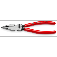 คีมรวมปากแหลม KNIPEX NO.08 21 185 Needle-Nose Combination Pliers Factory Gear By Gear Garage