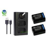 ◘ NP FW50 Battery or LCD USB Dual Charger for SONY ZV E10L SLT A55V SLT A37 SLT A35 SLT A33 NEX 6 NEX 5 ILCE 7SM2 a6100 Camera