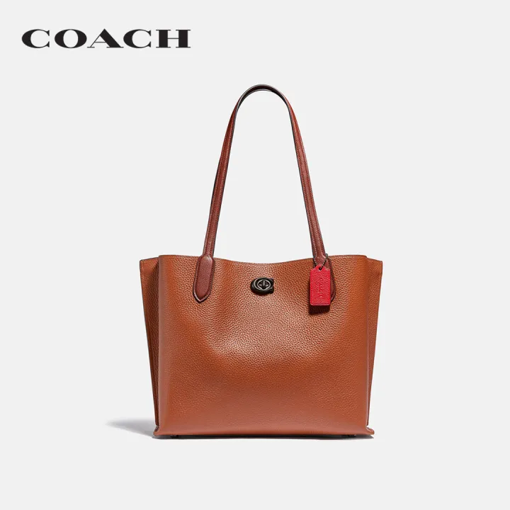 coach-กระเป๋าทรงสี่เหลี่ยมผู้หญิงรุ่น-willow-tote-in-colorblock-with-signature-canvas-interior-สีน้ำตาล-c0692-v5mbv