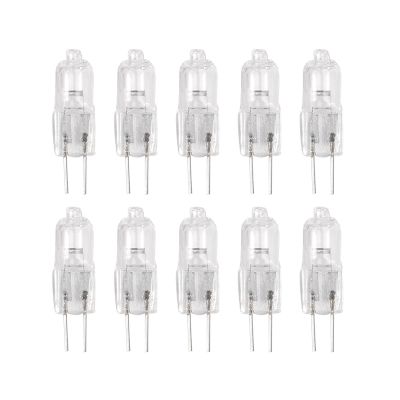 10 pcs, G4 halogen lamp 12V 35W pin lamp warm white