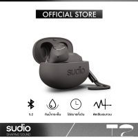 [โค้ดลดเพิ่ม 15%] Sudio หูฟังบูลทูธ รุ่น Sudio T2 - สีดำ