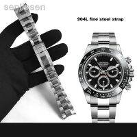 2023ของคุณภาพดั้งเดิม ❄ นาฬิกาข้อมือสำหรับนาฬิกา SUBMARINER Rolex DAYTONA GMT สายนาฬิกาโลหะ904LSolid สแตนเลสสายนาฬิกาข้อมือ20Mm