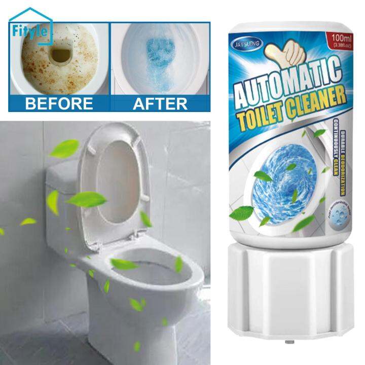 Fityle Toilet Cleaner Bathroom Toilet Tank Cleaner for Household Hotel