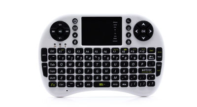 TOKAI Mini Keyboard มินิคีย์บอร์ดและหน้าจอสัมผัส Touchpad ในตัว Wireless 2.4G รองรับ Smart Devices (สีขาว)