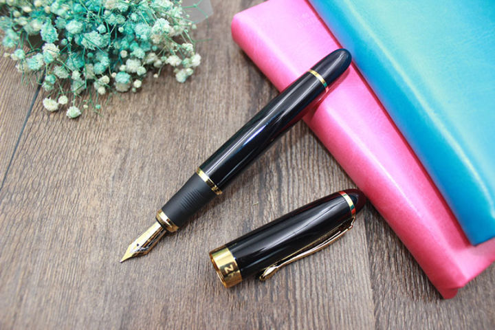 1-pcs-high-quality-pens-iraurita-fountain-pen-gold-metal-clip-full-0-5-straight-tip-0-8-artist-pen-stationery-supplies-office