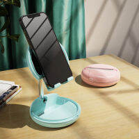 Rose Angle Pocket Mirror Telescopic Design Multi-Angle Rotation Foldable Handheld Phone Holder Vanity Mirror For Home Scalable Mirror Handheld