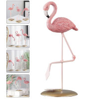 Chaoshihui Flamingo Ornament น่ารัก Flamingo Resin Flamingo Figurine ตกแต่งบ้านเครื่องประดับงานแต่งงาน