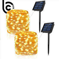 Outdoor solar LED light string m waterproof solar light string, used for outdoor lighting Christmas party or garden