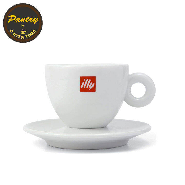 iLLy Cup and Saucer, Espresso/Espresso Lungo, Cappuccino Sizes Lazada PH