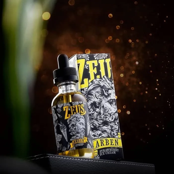 Liquid Zeus Arben Strawberry Ice Cream Lazada Indonesia