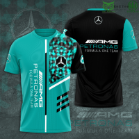 2023 NEW Mercedes Amg Petronas F1 3d S43 T-shirt brand new T-shirt