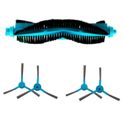 Main Brush Side Brush Replacement for Cecotec Conga 3790 4090 5090 6090 5490 Robotic Vacuum Cleaner