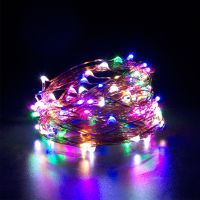 USB LED String Lights Copper Wire Garland Light Waterproof Fairy Lights Party Decoration Christmas Wedding 5m 50LEDS 10m 100LEDS