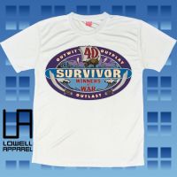 Survivor Winners at War Logo T-shirt - Unisex - Sublimation - Dri-fit