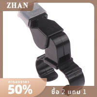 ZHAN KUNLIAN TRA พลาสติกสีดำ pealess FINGER GRIP กีฬาสเก็ต ฟุตบอลผู้ตัดสินปากนกหวีด