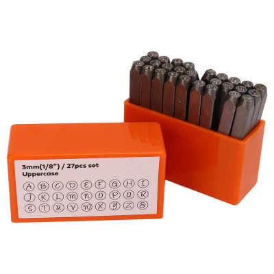 Metal Punch Stamp Portable Metal Stamps Stamping Punch Tool for Leather