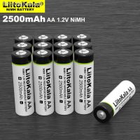 1-40PCS Liitokala 1.2V AA 2500mAh Ni-MH Rechargeable Battery For Temperature Gun Remote Control Mouse Toy Batteries [ Hot sell ] bs6op2