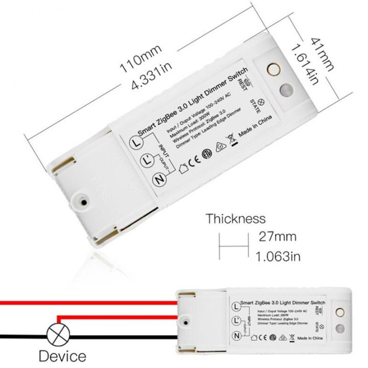 worth-buy-hot-smart-zigbee-3-0ตัวปรับแสงไฟสวิตช์ที่ปรับเปลี่ยนบ้าน-diy-สำหรับ-echo-plus-alexa-smartthings-app-ควบคุมระยะไกล