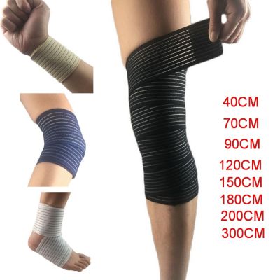 1Pcs Cotton Elastic Bandage Wrist Calf Elbow Leg Ankle Protector Compression Knee Support Band Sport Tape Safety