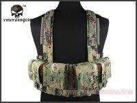 EMERSON LBT1961K Style7.62 Tactical Chest Rig Military Combat Vest AOR2 EM2978B