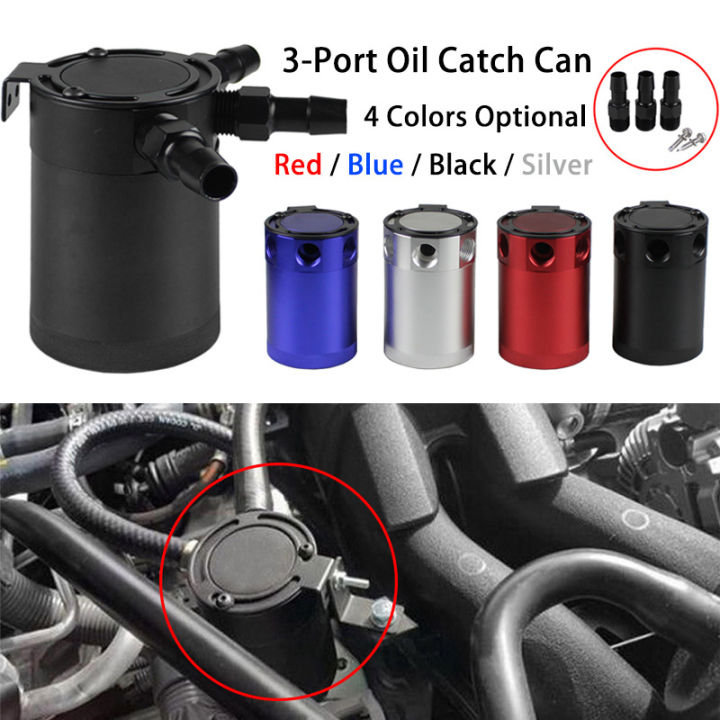Universal Oil Separator Kit With Billet Aluminum Catch Can