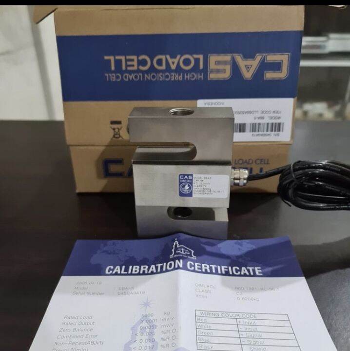 Load Cell Cas Sba Ton Load Cell Cas Tipe S Ton Load Tarik Ton Lazada Indonesia