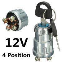 12V สวิตช์ล็อครถกระบอกสูบ2คีย์3ตำแหน่งสากลสำหรับหลุม24Mm รถพ่วงรถบรรทุกรถกระบะ Suv 10a Rv แคมเปอร์