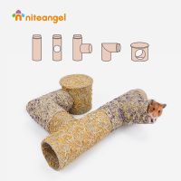 Niteangel Aite hamster tunnel grass powder combination in-laws dwarf golden bear toy landscaping supplies