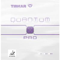 ยางปิงปอง TIBHAR QUANTUM X PRO VIOLET ยางสีม่วง ฟองน้ำ MAX