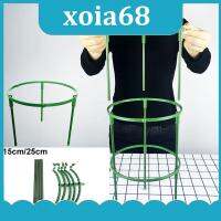 xoia68 Shop 15cm 25cm Plastic Flower Plant Support Cage Plie Stand Holder Semicircle garden Green House Orchard Fixing Rod Bonsai Tool