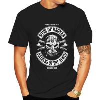 Sons Of Ragnar Viking Tshirt Motorcycle Themed Mens Tshirts