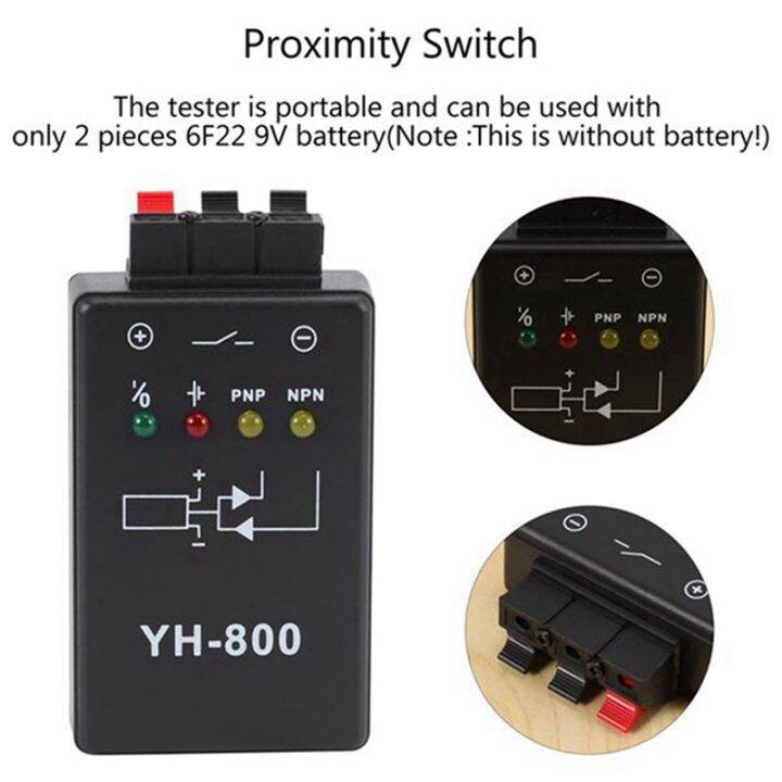 2x-yh-800-photoelectric-switch-tester-proximity-switch-magnetic-switch-tester-sensor-tester-without-battery