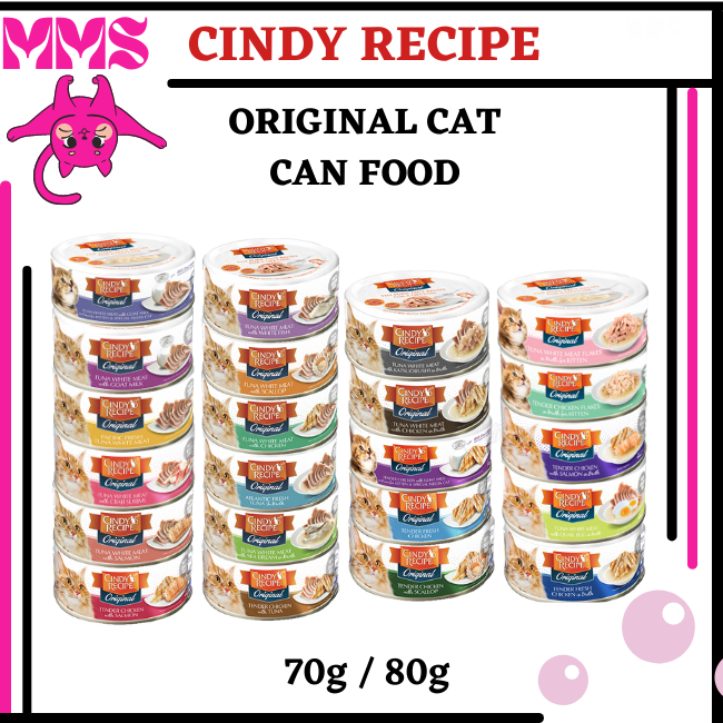 Cindy's Recipe Original Cat Canned Food Makanan Basah Kucing (CR