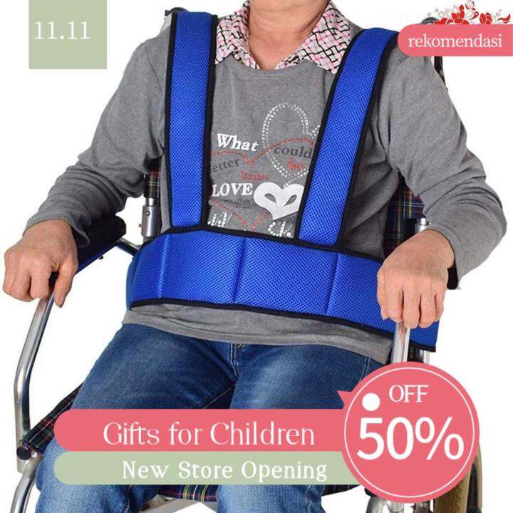《spots》 VALENTINE1 Wheelchair Seats Belt Blue Adjustable Elderly