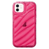 สำหรับ iPhone 12คลื่นเคสโทรศัพท์ TPU (สีแดง) (ห้างสรรพสินค้าบวก)