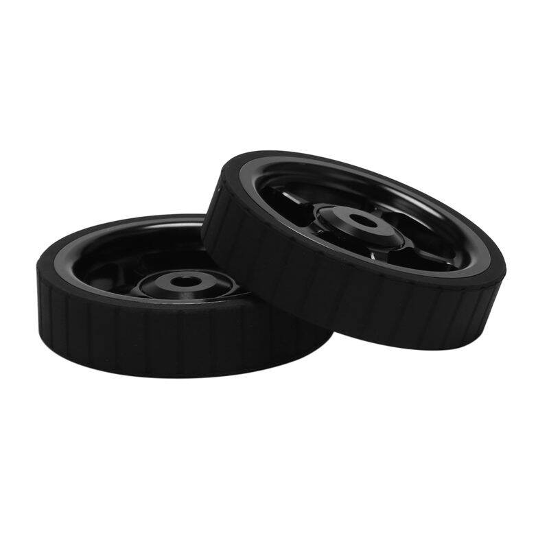 80mm Easy Wheels For Brompton Folding Bike - Silver Upgrade Wheels For Smooth Rolling