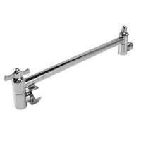 Shower Arm Extension, Arm Extender,Adjustable Height Shower Head Arm,Brass Shower Head Extension Arm,High Polished Chrome Finish 9 inch