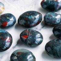 ขายส่งคริสตัลธรรมชาติรักษาหินงานฝีมือพื้นบ้านแอฟริกัน Bloodstone คริสตัลควอตซ์ปาล์มหิน