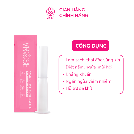 Combo 3 gel phụ khoa và dung dịch vệ sinh nano vrose - ảnh sản phẩm 2