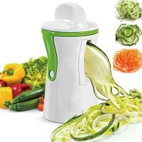 Portable Spiralizer Vegetable Slicer Handheld Spiralizer Peeler Stainless Steel Spiral Slicer for Potatoes Zucchini Spaghetti