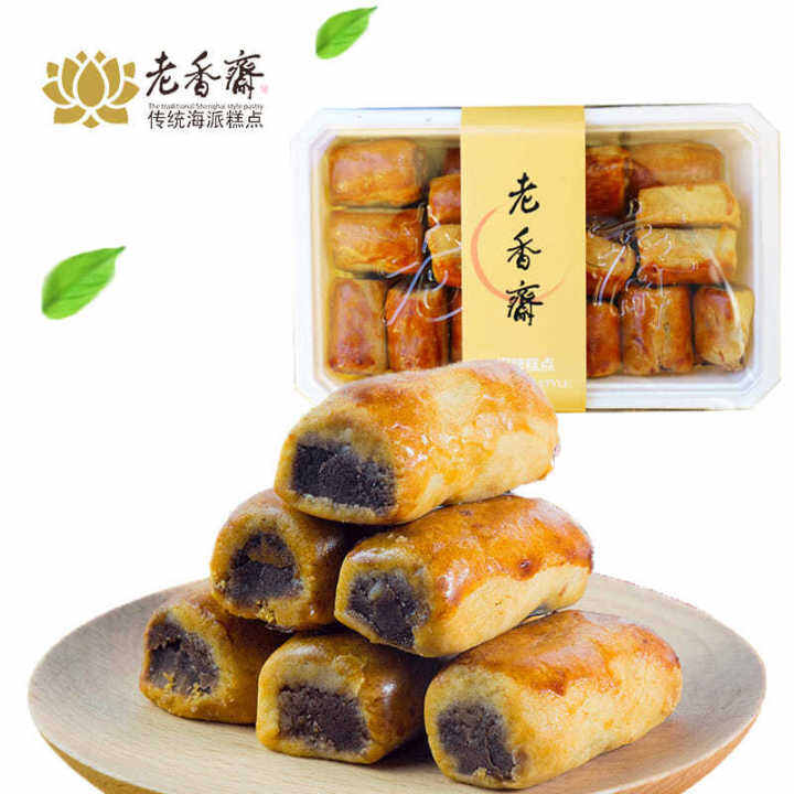 ZEJUN Laoxiangzhai Bean Paste Roll Loose 500g Shanghai Specialty ...