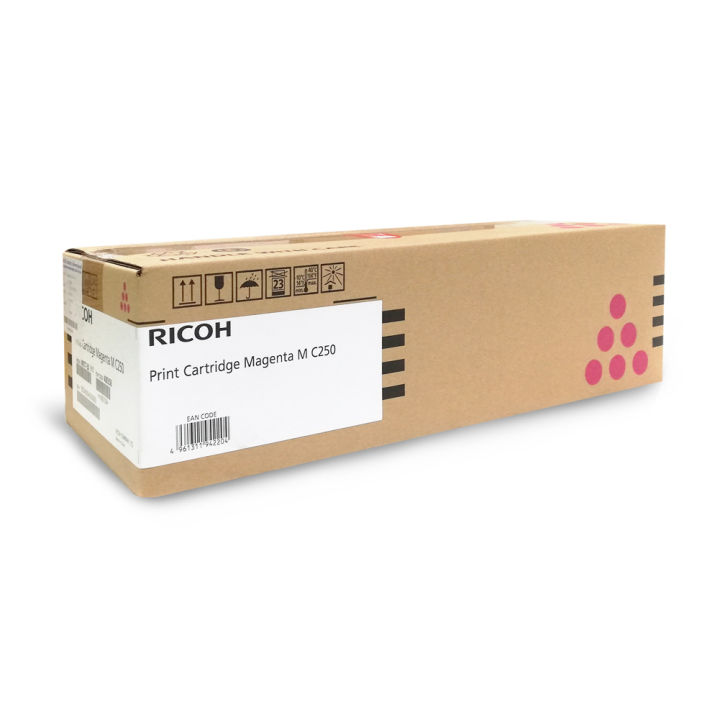 ricoh-ตลับหมึกสีแดงอมม่วง-magenta-สำหรับรุ่น-pc300w-mc250fwb