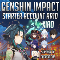 Genshin impact ID【Fast delivery】Xiao+other characters combination low AR