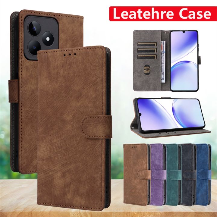 เคส-c53สำหรับ-realme-สำหรับ-realme-c53-c55-nfc-c35-10-pro-plus-10t-4g-5g-เคสหน้ังกลับมือถือกันกระแทกกระเป๋าเงินมีช่องเสียบบัตรฝาครอบตัวเครื่อง