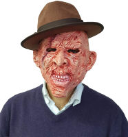 ใหม่ Freddy Krueger หน้ากากน่ากลัวสยองขวัญ Zombie ปลอมตัวฮาโลวีน Props Latex Carnival Demon Head Rave Ghostface Prop ปลอมตัว Man