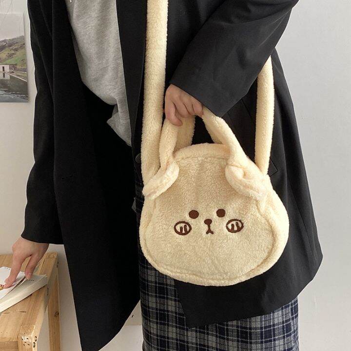 2022-new-women-cute-sling-bag-plush-little-bear-fashion-ins-korean-shoulder-bag-large-capacity-gift-for-girls