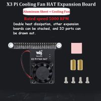 Waveshare X3 Pi Fan HAT for Sunrise X3 Pi Cooling Fan Expansion Board with GPIO Interface Heat Dissipation Fan