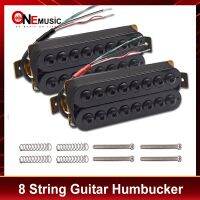 แม่เหล็ก Keramik 8สาย Gitar Humbucker Pickup 67มม. 7ม. รถกระบะ Hitam