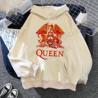 Queen Hoodie Men Fashion Freddie Mercury Hoodies Hip Hop Hoodie Coats Oversized Sweatshirt Tracksuit Rock Size XS-4XL